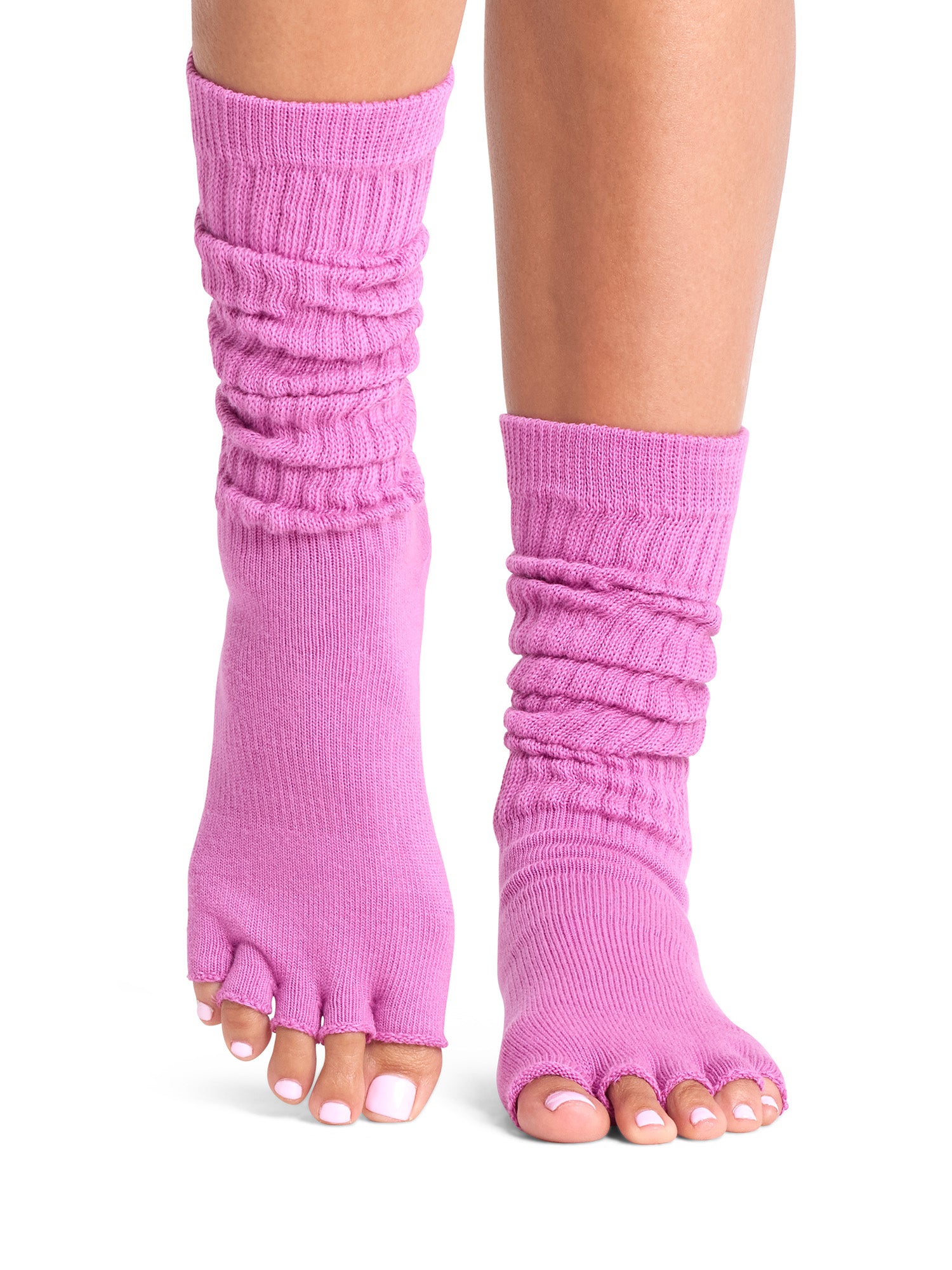 [ToeSox] Slouch Slouch（半趾/無趾）抓地襪/瑜珈普拉提防滑襪圓領 24FW