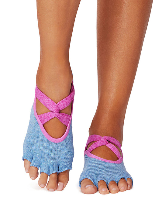 [SALE][ToeSox] Ivy アイビー（Half-Toe／つま先なし）グリップ ソックス ／ ヨガ ピラティス 滑り止め付 靴下 [GWS]