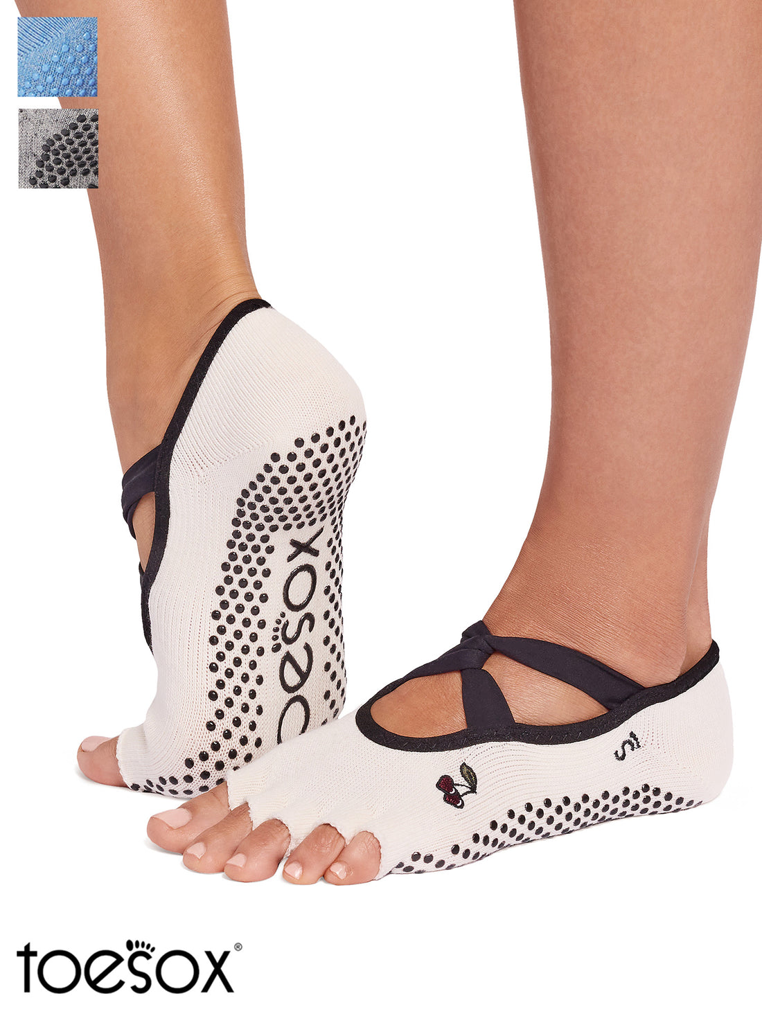 [ToeSox] Ivy (Half-Toe) Grip Socks / Yoga Pilates Anti-Slip Socks 24FW