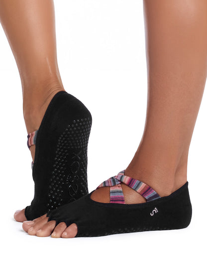 [ToeSox] Ivy Ultra Fine Knit (Half-Toe) Grip Socks / Yoga Pilates Non-Slip Socks 25FW_D1 2507