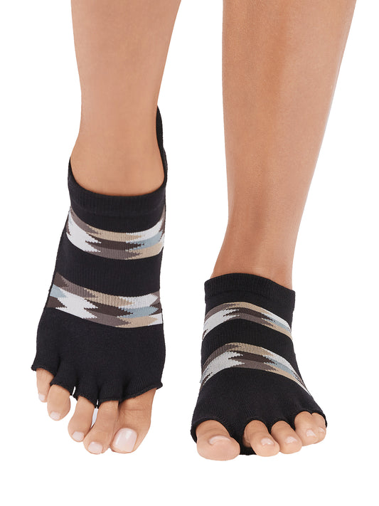 [ToeSox] Low Rise Ultra Fine Knit (Half-Toe) Grip Socks / Yoga Pilates Non-Slip Socks 25FW_D1
