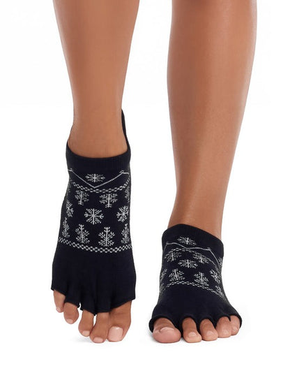 [ToeSox] Low Rise Ultra Fine Knit (Half-Toe) Grip Socks / Yoga Pilates Non-Slip Socks 25FW_D1