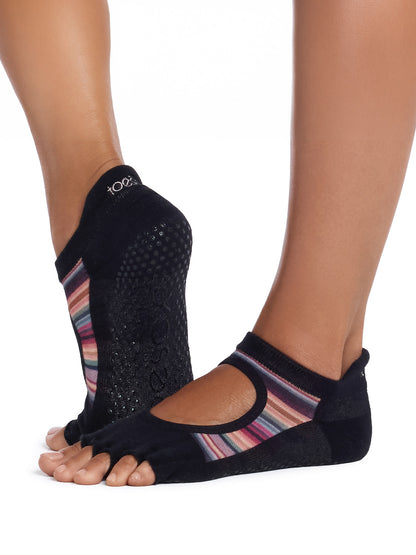 [ToeSox] Bellarina Ultra Fine Knit (Half-Toe/Toeless) Grip Socks / Yoga Pilates Non-Slip Socks 26SS_D2