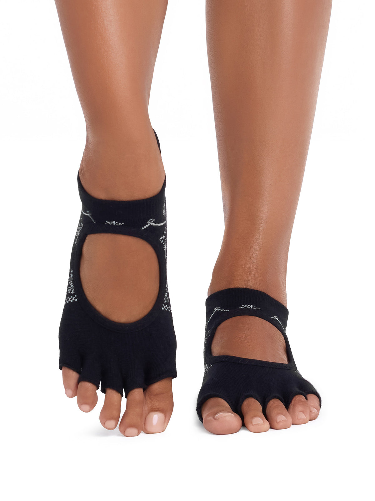 [ToeSox] Bellarina Ultra Fine Knit (Half-Toe/Toeless) Grip Socks / Yoga Pilates Non-Slip Socks 26SS_D2
