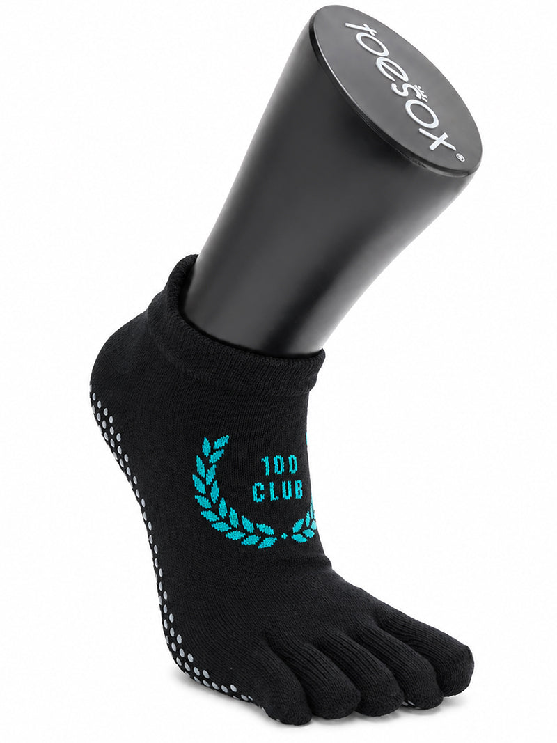 [ToeSox] ClubPilates Low Rise ローライズ  グリップ ソックス マイルストーン ／ ヨガ ピラティス 滑り止め付 靴下 [CPJ]