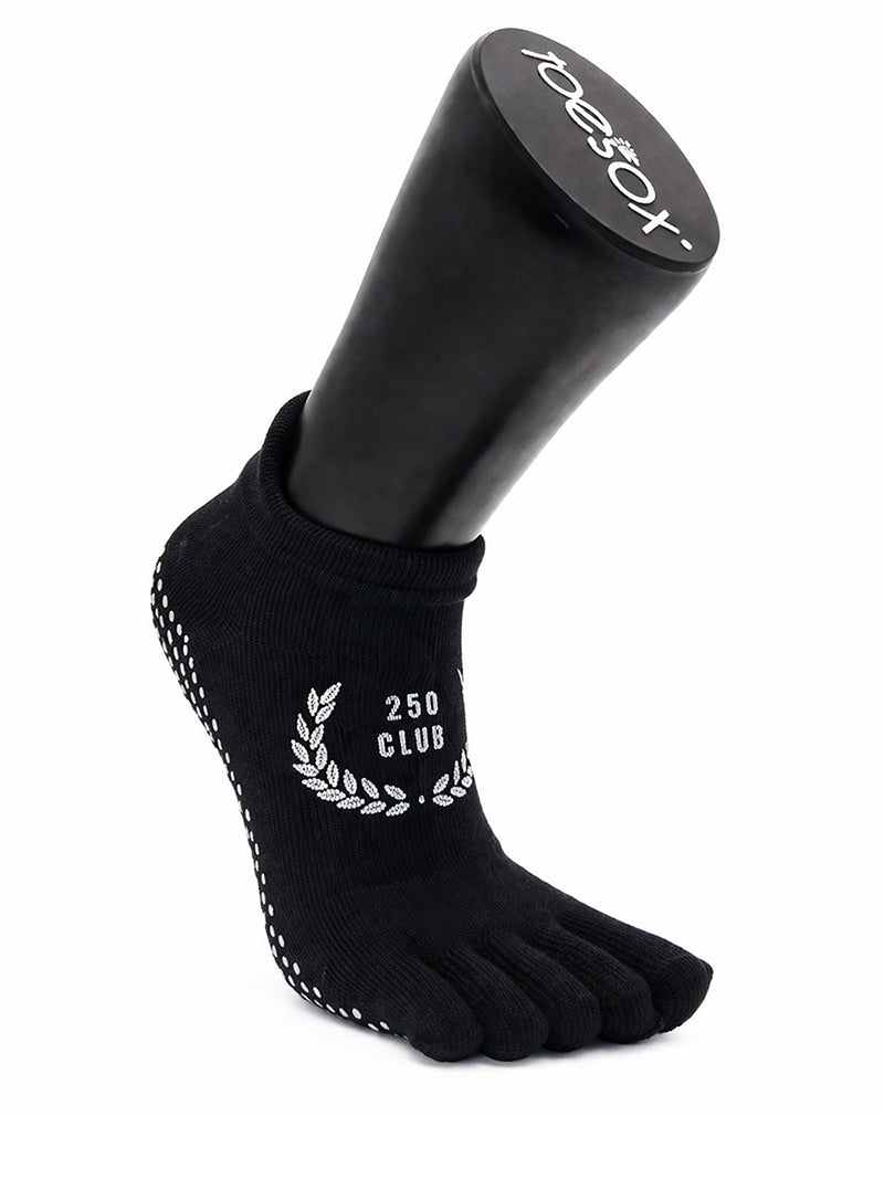 [ToeSox] ClubPilates Low Rise ローライズ  グリップ ソックス マイルストーン ／ ヨガ ピラティス 滑り止め付 靴下 [CPJ]