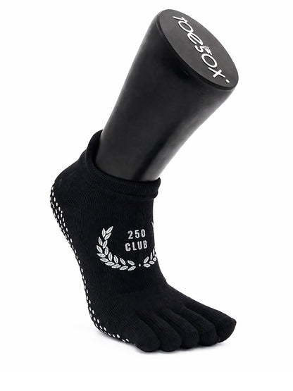 [ToeSox] ClubPilates Low Rise ローライズ  グリップ ソックス マイルストーン ／ ヨガ ピラティス 滑り止め付 靴下 [CPJ]