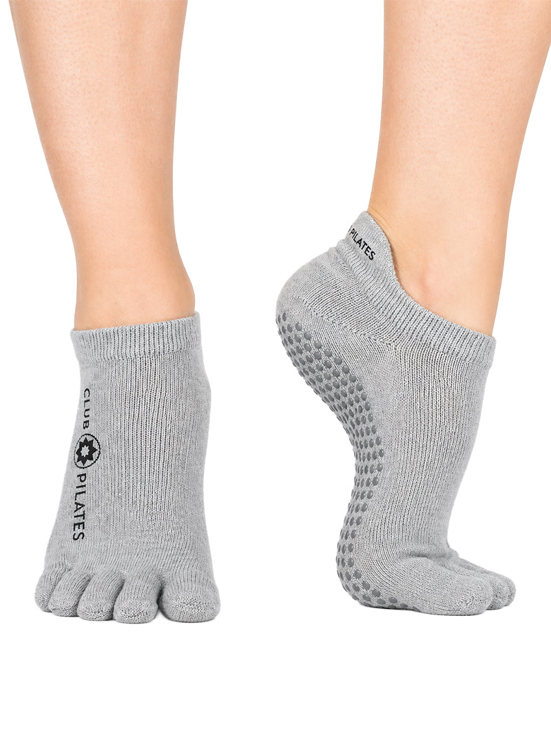 [ToeSox] ClubPilates Low Rise ローライズ グリップ ソックス ／ ヨガ ピラティス 滑り止め付 靴下 [CPJ]