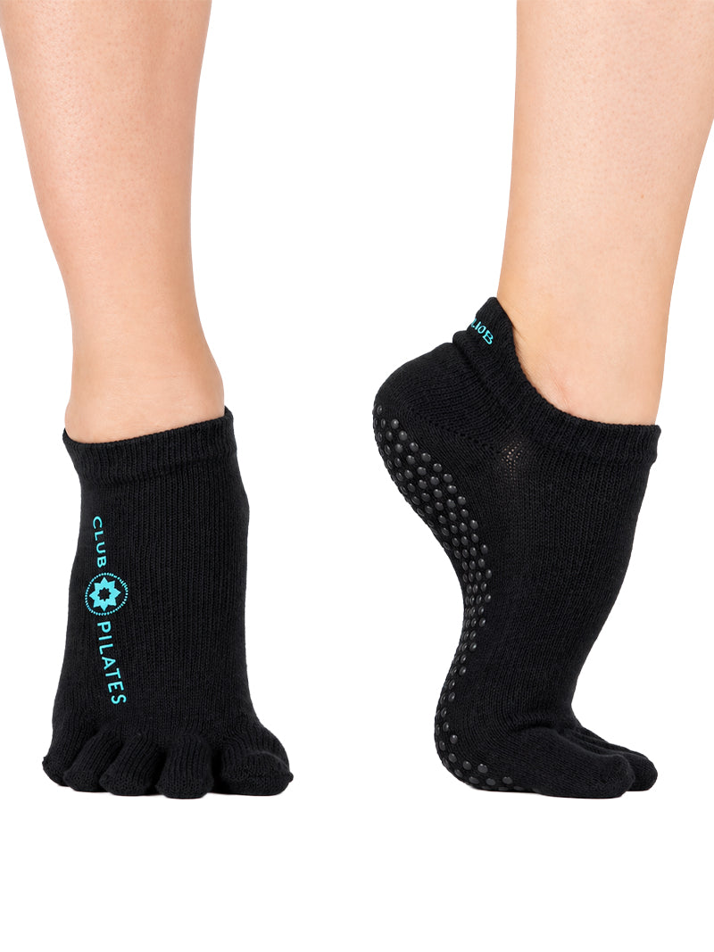 [ToeSox] ClubPilates Low Rise ローライズ グリップ ソックス ／ ヨガ ピラティス 滑り止め付 靴下 [CPJ]