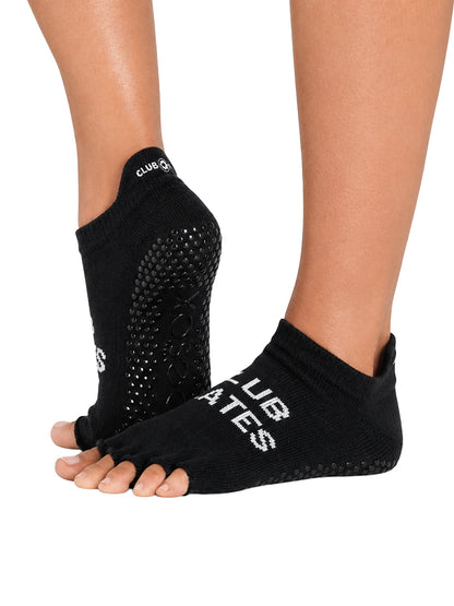 [ToeSox] ClubPilates Low Rise ローライズ グリップ ソックス ／ ヨガ ピラティス 滑り止め付 靴下 [CPJ]