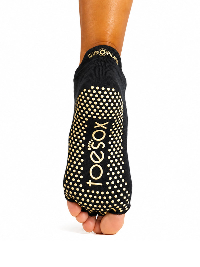 [ToeSox] ClubPilates Low Rise ローライズ  グリップ ソックス マイルストーン ／ ヨガ ピラティス 滑り止め付 靴下 [CPJ]
