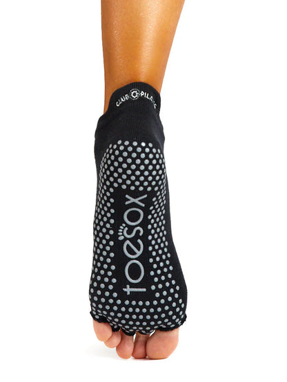 [ToeSox] ClubPilates Low Rise ローライズ  グリップ ソックス マイルストーン ／ ヨガ ピラティス 滑り止め付 靴下 [CPJ]