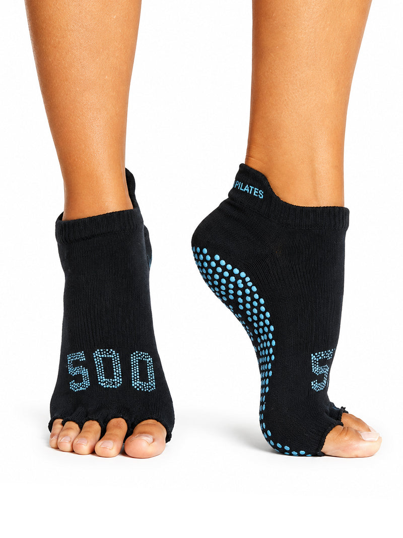 [ToeSox] ClubPilates Low Rise ローライズ  グリップ ソックス マイルストーン ／ ヨガ ピラティス 滑り止め付 靴下 [CPJ]