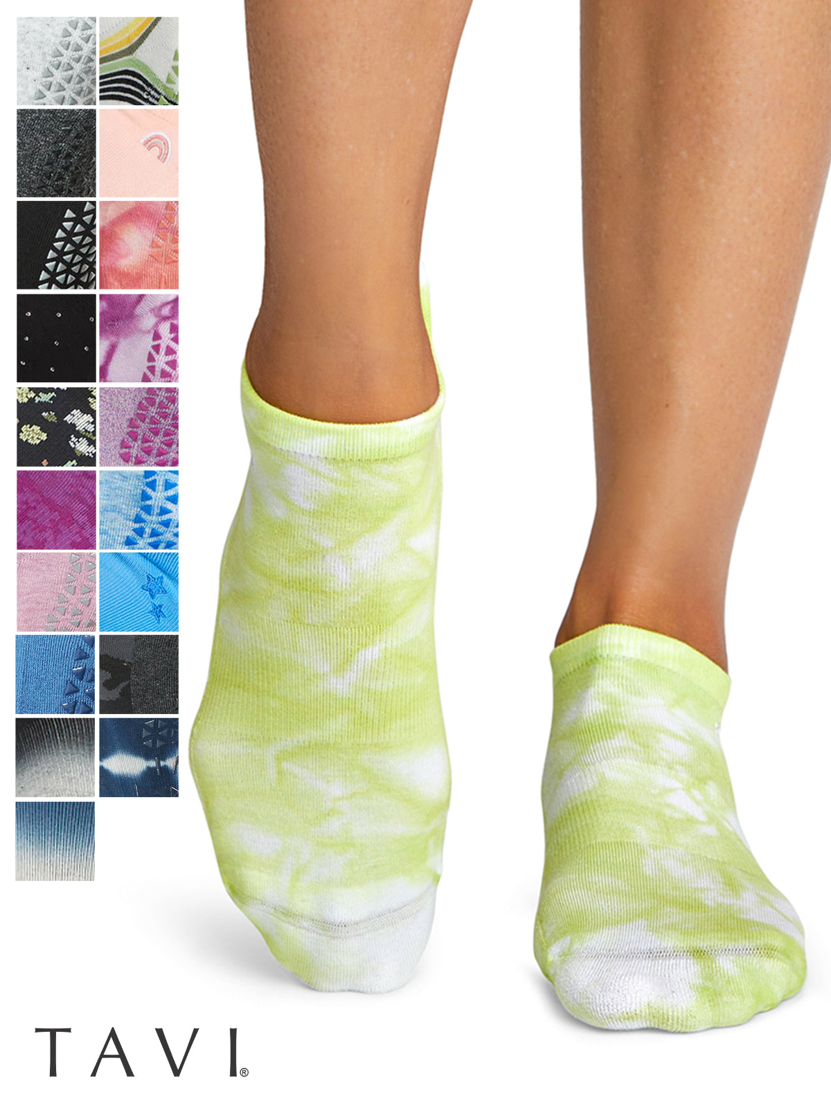 [TAVI] Savvy Grip Socks / Yoga Pilates Anti-Slip Socks