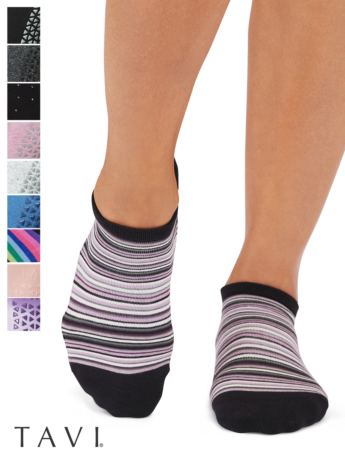 [TAVI] Savvy Grip Socks / Yoga Pilates Anti-Slip Socks 24FW_D3