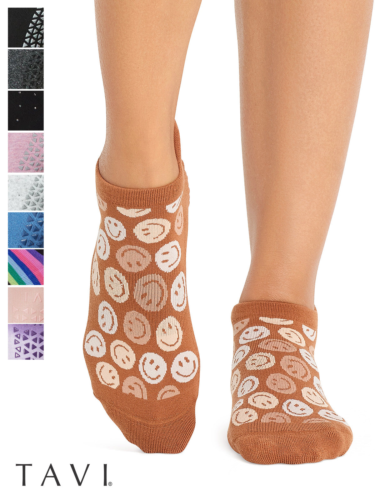 [TAVI] Savvy サヴィ グリップ ソックス ／ ヨガ ピラティス 滑り止め付 靴下 26SS_D2