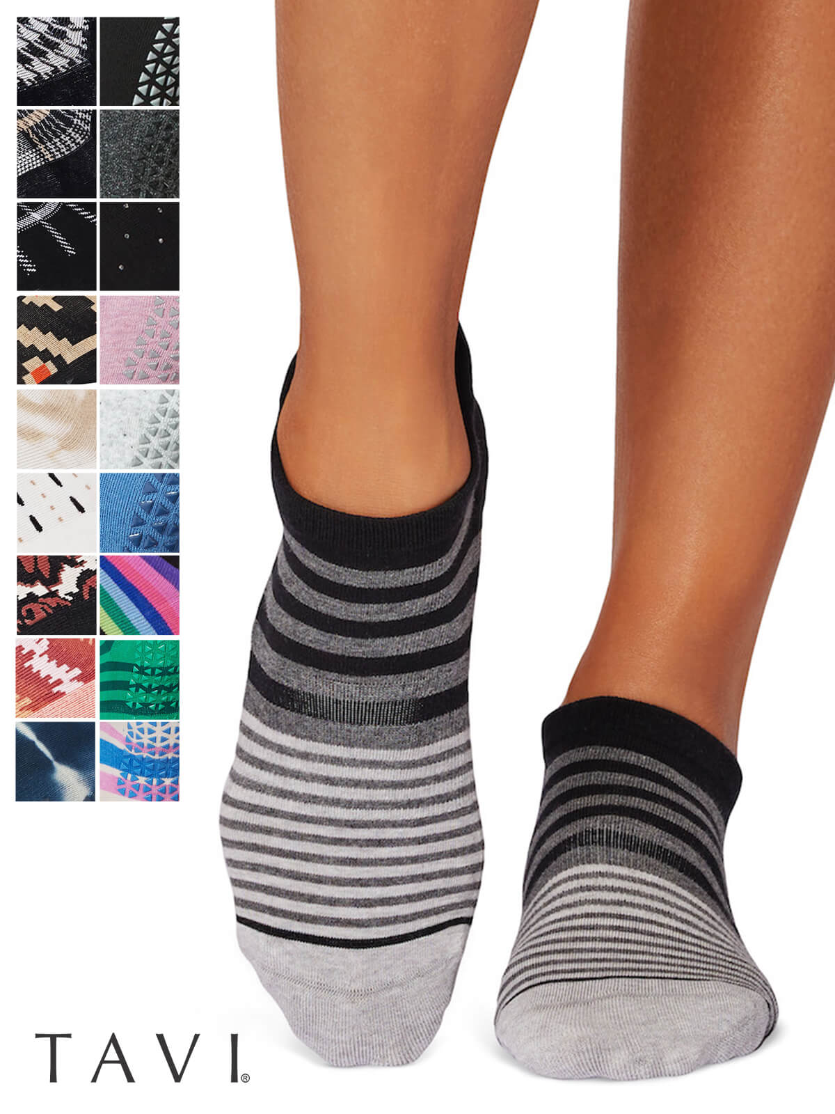 [TAVI] Savvy Grip Socks / Yoga Pilates Anti-Slip Socks 24FW_D3