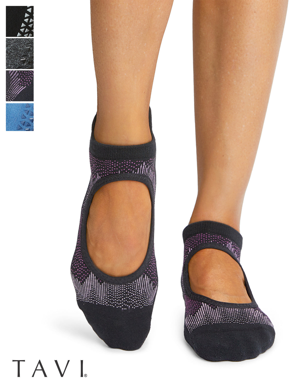 [TAVI] Emma Grip Socks / Yoga Pilates Anti-Slip Socks