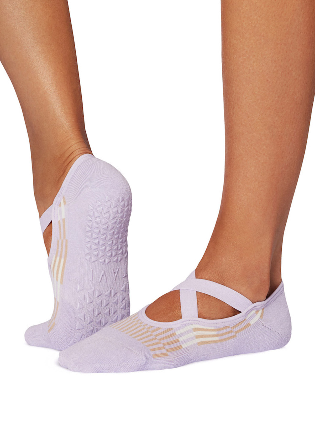 TAVI] ピラティス 靴下 クロエ グリップ ソックス ／ ヨガ 滑り止め付