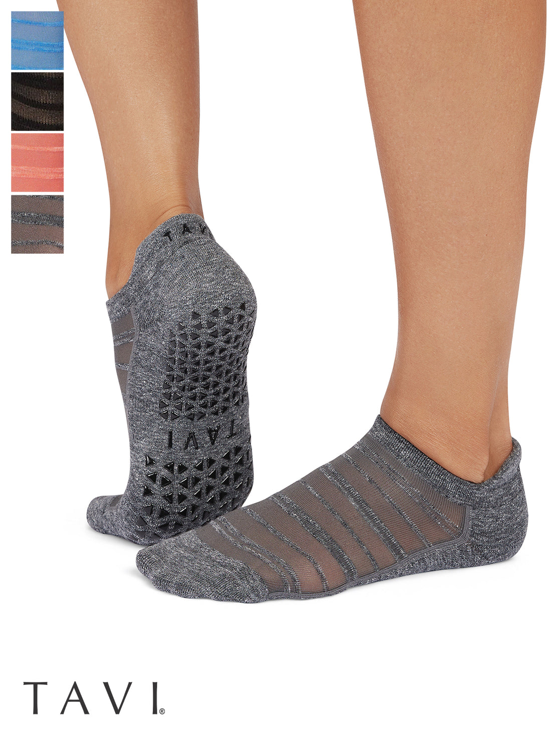 [TAVI] Savvy Breeze Grip Socks / Yoga Pilates Anti-Slip Socks 24FW