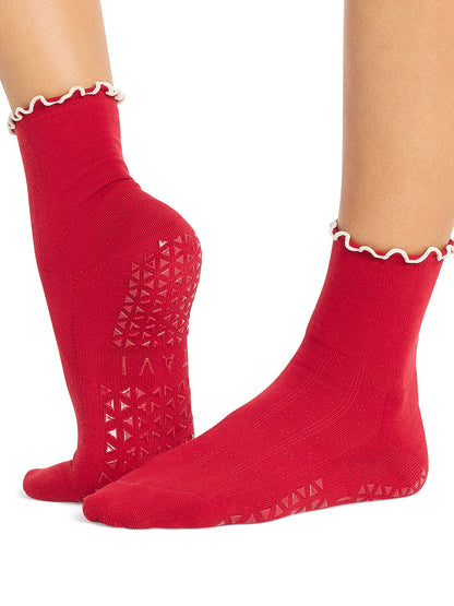[TAVI] Aria Grip Socks / Yoga Pilates Anti-Slip Socks 24FW