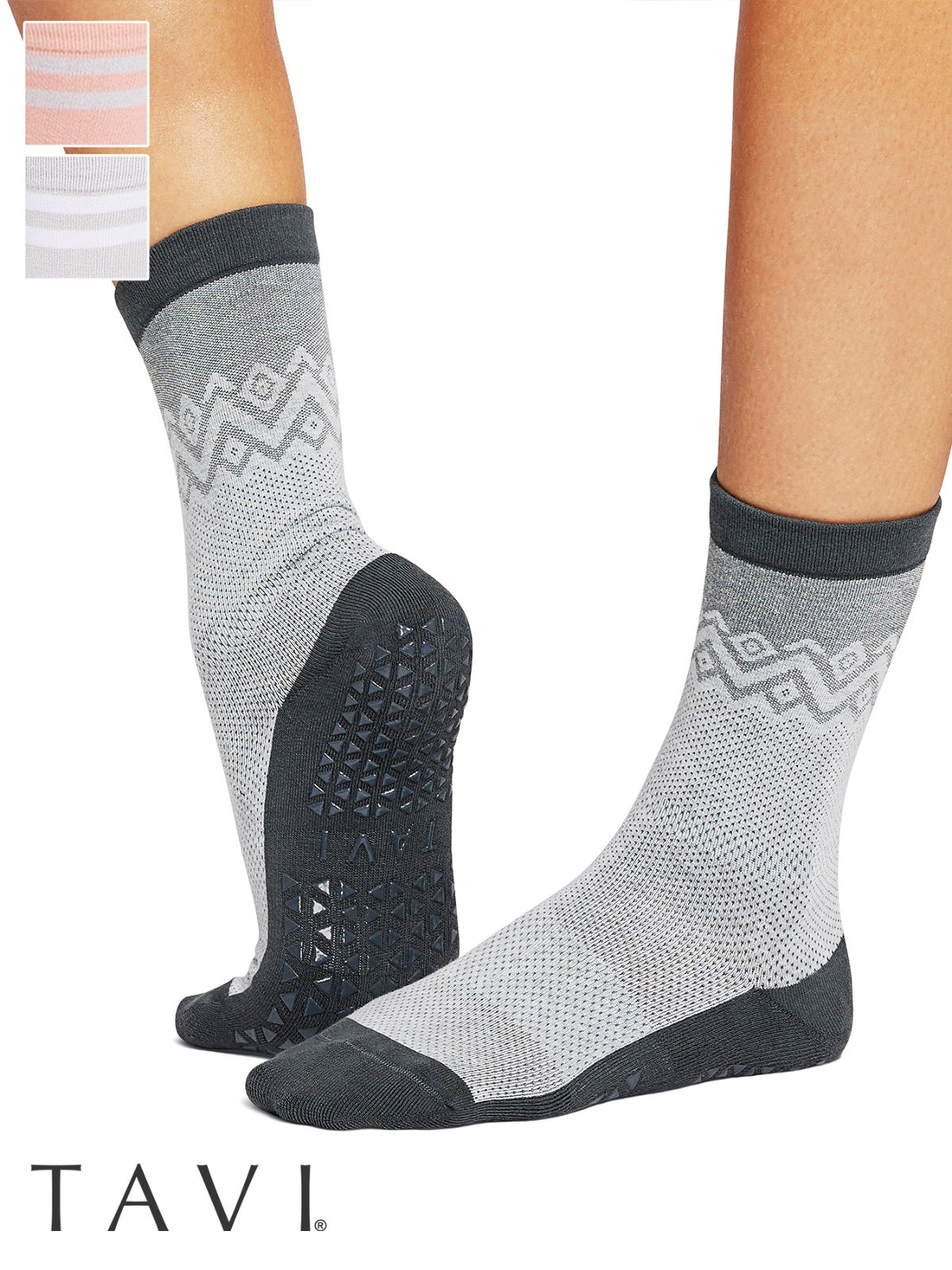 [TAVI] Jess Grip Socks / Yoga Pilates Anti-Slip Socks 24FW