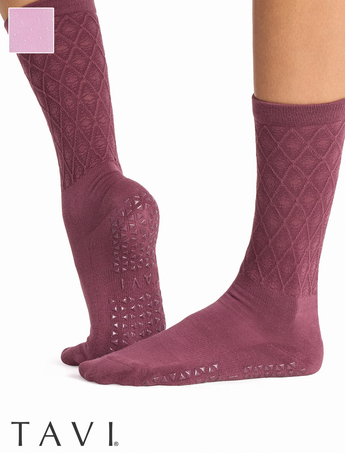 [TAVI] Jess Grip Socks / Yoga Pilates Non-Slip Socks 25FW_D3