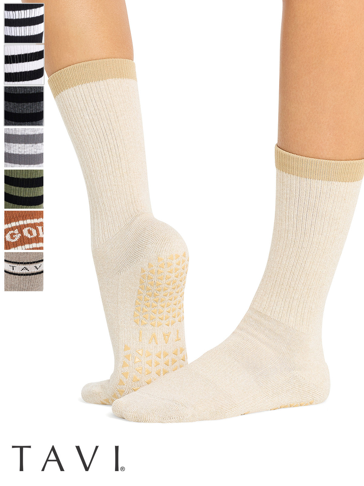 [TAVI] Kai Grip Socks / Yoga Pilates Anti-Slip Socks 24FW_D3