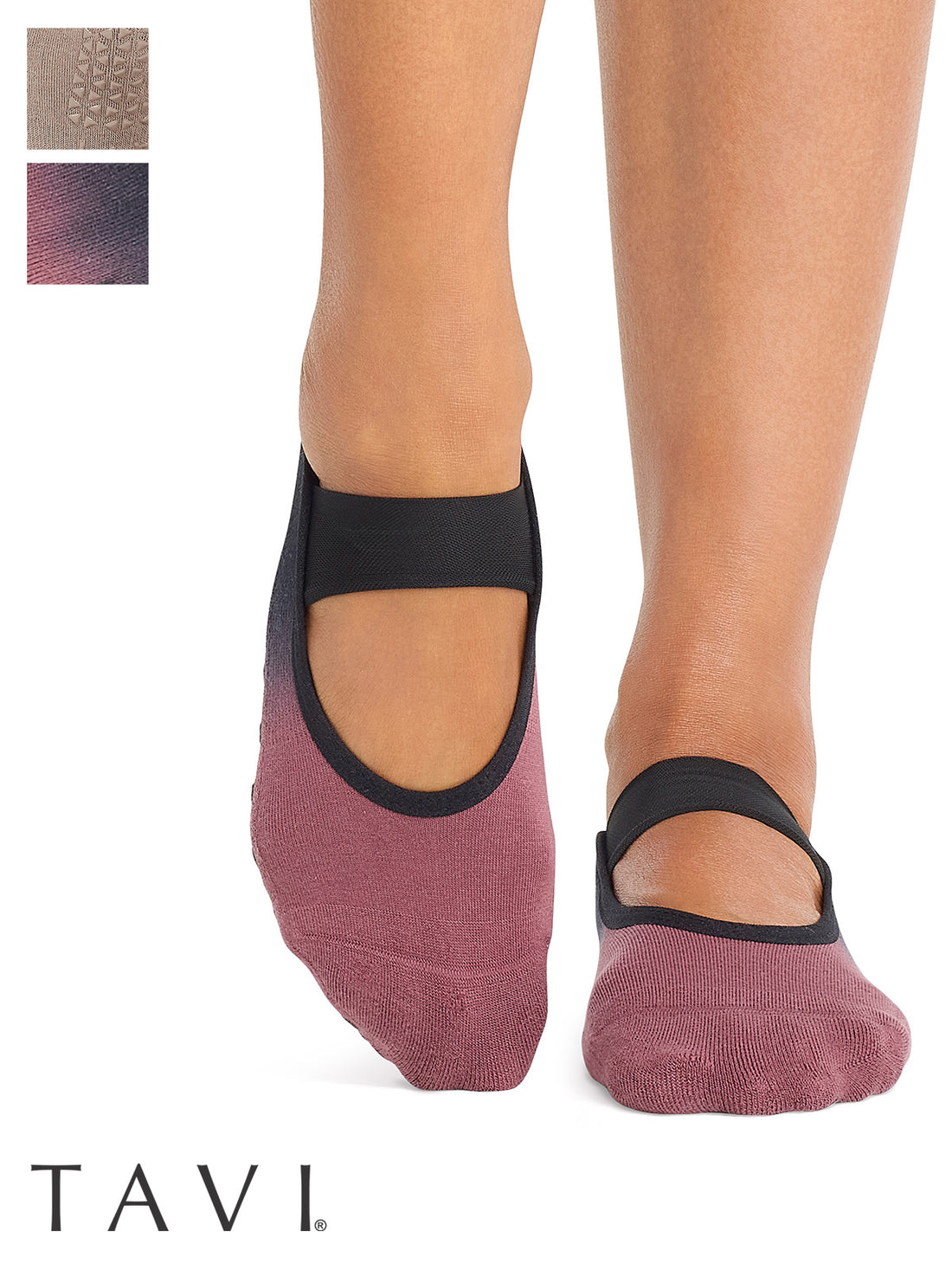 [TAVI] Lola ローラ グリップ ソックス ／ ヨガ ピラティス 滑り止め付 靴下 26SS_D1