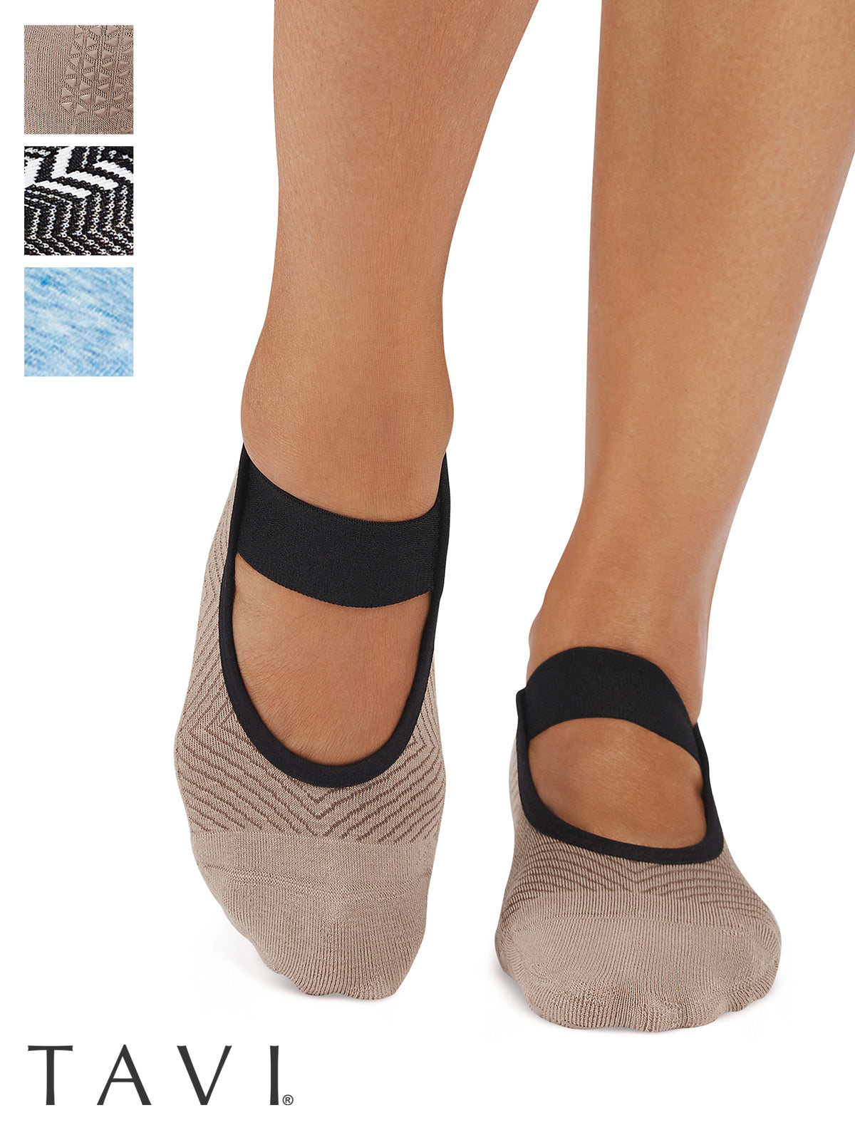 [TAVI] Lola Grip Socks / Yoga Pilates Anti-Slip Socks 24FW
