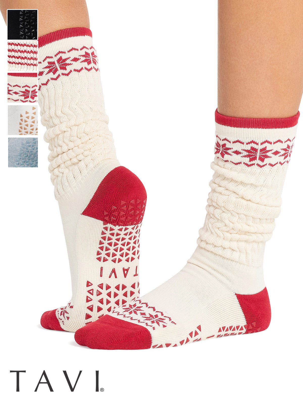 TAVI グリップソックス：クルー丈～ハイソックス – Toesox トゥ