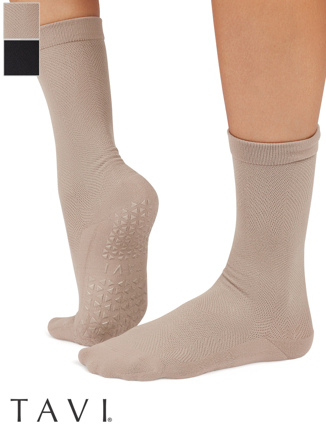 [TAVI] Kai カイ Tec グリップ ソックス ／ ヨガ ピラティス 滑り止め付 靴下 25FW_D1