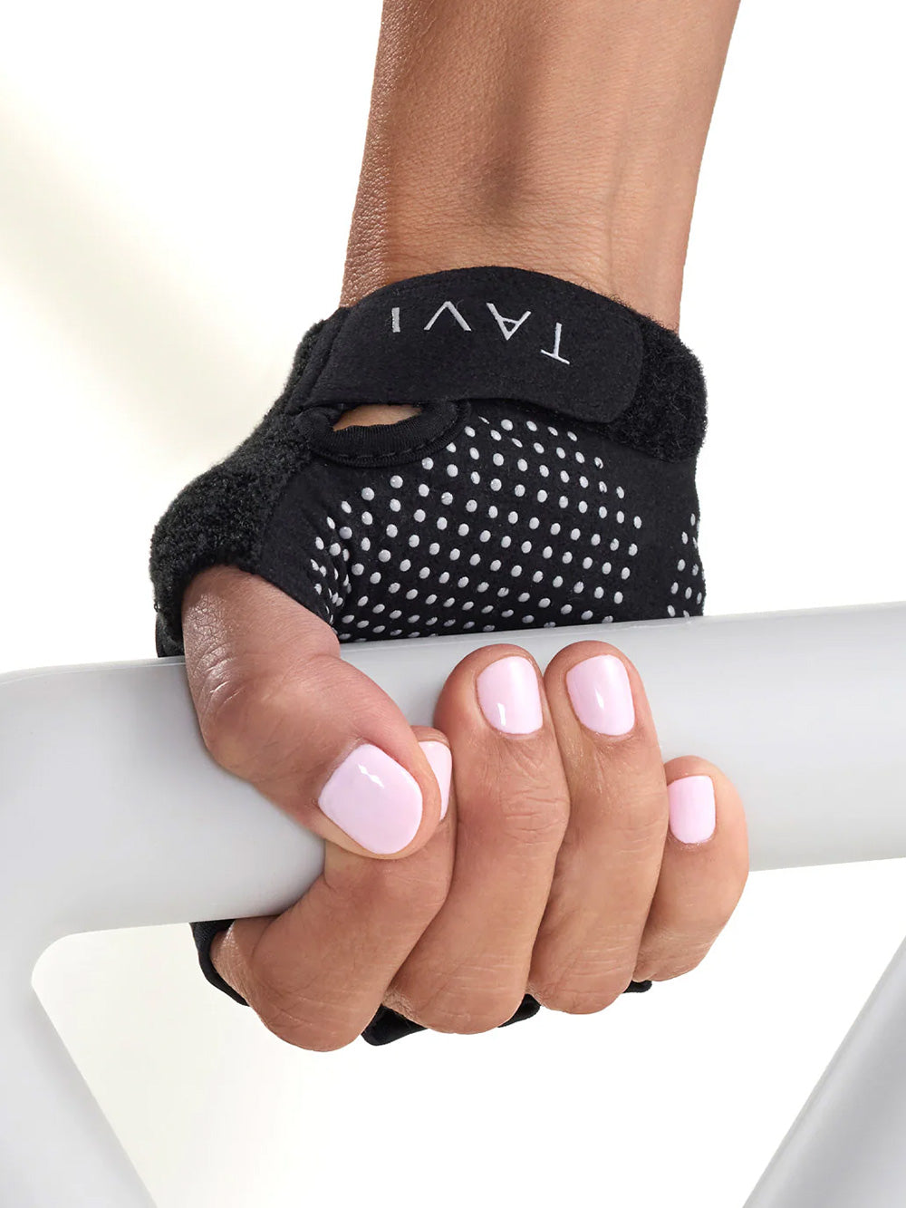 [TAVI] グリップ グローブ （Half Finger ／指先なし）／ ヨガ ピラティス 滑り止め付 手袋