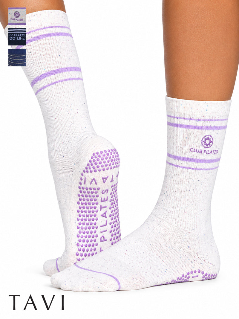 [TAVI] ClubPilates Jess CP ジェス グリップ ソックス ／ ヨガ ピラティス 滑り止め付 靴下 TOESOX [CPJ]