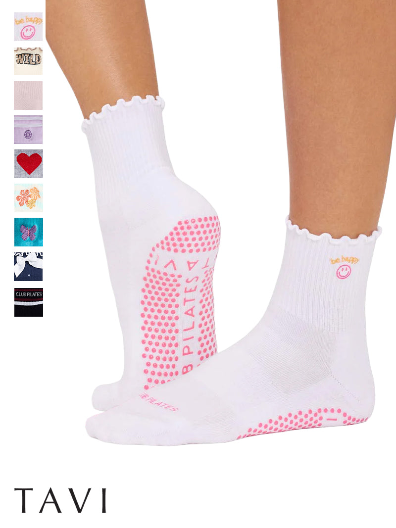 [TAVI] ClubPilates Aria CP アリア グリップ ソックス ／ ヨガ ピラティス 滑り止め付 靴下 TOESOX [CPJ]