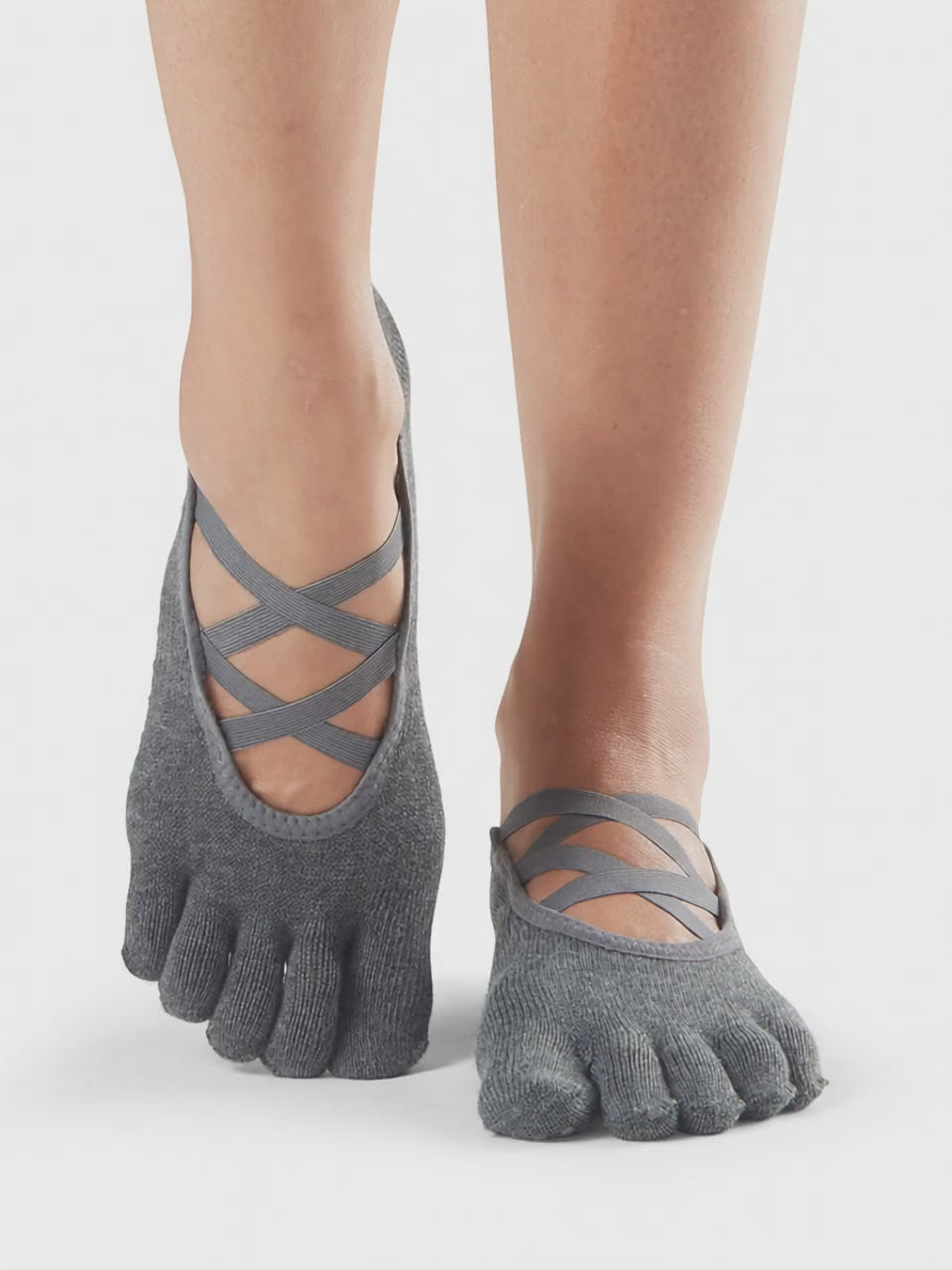 [ToeSox] Elle (Full-Toe) Grip Socks / Yoga Pilates Anti-Slip Socks 24FW_D3